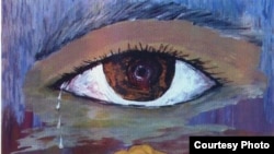 Ирактык сүрөтчү Раша Мухаммаддын сүрөтү.