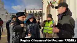 Казанда ялгыз пикет, архив фотосы