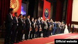 SPORT AWARDS-2014 аземинин сыйлык ээлери. 17-январь, 2015-ж. Бишкек.