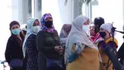 Ош: Өзбекстанга өтө албаган келиндер