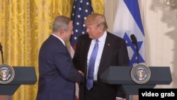 Біньямін Нетаньягу (Л) і Дональд Трамп 