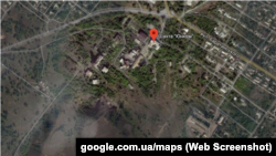 Шахта «Юнком» на гугл-картах