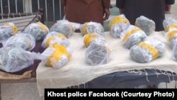 تصویر آرشیف: مواد مخدر ضبط شده 