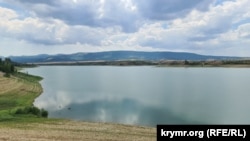 Белогорское водохранилище, август 2025 года