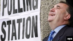 Премьер-министр Шотландии Алекс Сальмонд.  