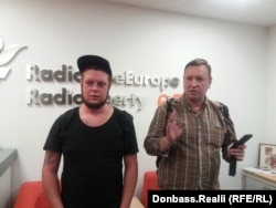 Евгений Спирин, главный редактор интернет-издания theБабель и Андрей Василенко, луганский историк
