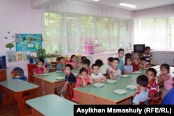 В детском садике «Ер-Тостик». Алматы, 11 июня 2013 года.