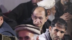 زمان احمدی در مراسم گرامی‌داشت از شب یلدا در زندان کابل. December 22 2019