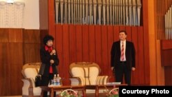 Майрамкан Абылкасымова чыгармачылык кечесинде. 2016-жыл. Бишкек.