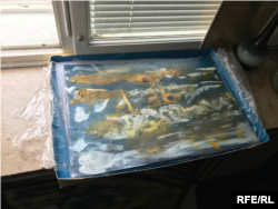 Шоколадна копія «На хвилях» роботи Ростислава Прокоп’юка