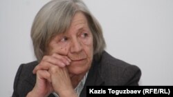 Нинель Фокина, председатель Алматинского Хельсинкского комитета. Алматы, 4 марта 2011 года.