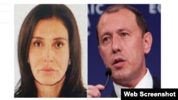 Жахангир жана Замира Хажиевалардын интернетке жарыяланган сүрөтү.