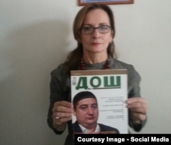 Бакъонашларъярхо, журналист Серганова ТIаус