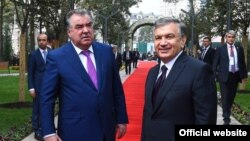 Раҳбарони Тоҷикистону Узбекистон