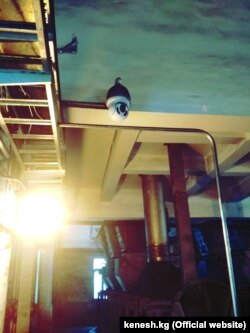 Одна из камер видеонаблюдения на ТЭЦ. Фото предоставлено депутатом Акылбеком Жамангуловым