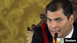 Эквадордун президенти Рафаэл Корреа