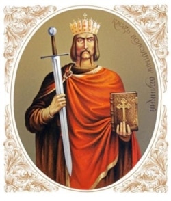 Київський князь Володимир Великий. Малюнок Олексія Штанка