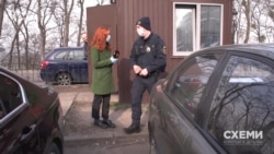 «Схеми» намагалися з’ясували в службовців Нацгвардії, чи лише співробітники МОЗ можуть користуватися його закритою парковкою