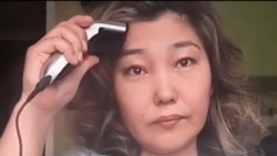 Kazakh Women Shave Heads To Demand Political Freedom And Democracy