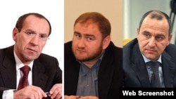 Мустафа Батдыев, Рауф Арашуков, Рашид Темрезов