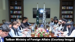مذاکرات طالبان و پاکستان (عکس آرشیف) 