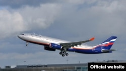 Russia - Aeroflot Airbus Taking Off at the Moscow Airport