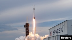 "Фалкон-9" ракетасы жана "Крю дрэгон" кемесин учуруу. Флорида, АКШ, 21-май, 2023-жыл