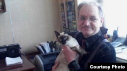 Александр Харламов, правозащитник и журналист из города Риддер Восточно-Казахстанской области. Фото с его личной странички в "Моем мире".   