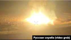 Горящая ГИС "Суджа"