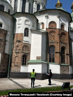 Софія Київська постраждала під час атаки РФ на Київ, 10 червня 2025 року