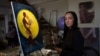In a Kyiv art studio filled with easels and canvases, Iryna Farion puts the finishing touches on an oil painting that&nbsp;depicts two intertwined trees held together by their roots illuminated by a giant sun.<br />
<br />
&quot;I feel like it&#39;s me and my husband, who was killed in the war,&quot; Farion says of the trees. &quot;They are like two souls, like two hearts, like one body.&quot;<br />
<br />
Farion is among thousands of Ukrainian women who have lost their partners in the war Russia launched against their homeland nearly 17 months ago.&nbsp;