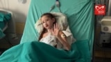 Ukraine - Kira, a heart transplant patient in Kyiv - screen grab