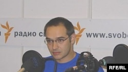 Руководитель службы блогов компании «Суп» Антон Носик в студии Радио Свобода