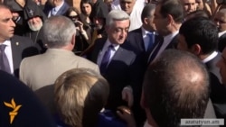 Նախագահը մասնակցել է եկեղեցաշինության ոլորտում խոսքը գործ դարձրած Ծառուկյանի եկեղեցու բացմանը