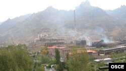 The Alaverdi copper mine in Lori province are similar to the mines planned in Teghut. 