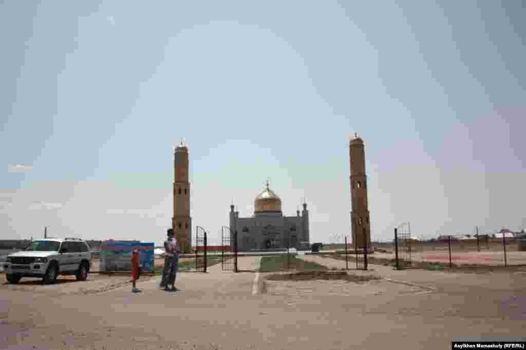 Новая мечеть в ауле Торетам.