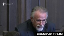 Վահագն Վերմիշյանը կառավարության նիստի ժամանակ, Երևան, 21-ը մարտի, 2019թ․