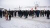 Some 500 people participated in the Kazan rally.