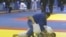 Дзюдо күресінен Қазақстан чемпионатындағы белдесулердің бірі. Қарағанды, 22 қараша 2009 жыл.