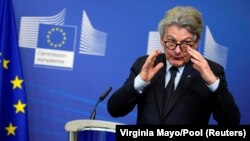 Тьерри Бретон, член Европейской Комиссии, отвечающий за развитие внутреннего рынка ЕС