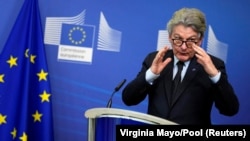 Евробиримдиктин ички рынок боюнча комиссары Тьерри Бретон.