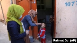 تطبیق واکسین پولیو در کابل - عکس از آرشیف