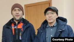 Наурызбек Батырханов и Малик Кайынбаев. 