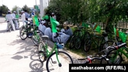 После велопробега, Туркменистан  