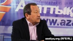 Кинорежиссер и продюсер Сергей Азимов.  Алматы, 15 апреля 2015 года.