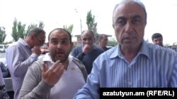 Տաքսու վարորդների հերթական բողոքի ակցիան Երևանում, 4-ը մայիսի, 2016թ․ 