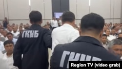 Арест чиновника во время совещания с участием Ташиева 