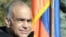 Armenia -- Opposition leader Raffi Hovannisian continues his hunger strike in Yerevan's Liberty Square, 16Mar2011.
