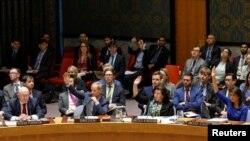 БУУнун Коопсуздук кеңешиндеги добуш берүү. 14-апрель, 2018-жыл. 