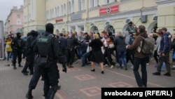 Брутальныя затрыманьні ў Гомлі, 27 верасьня